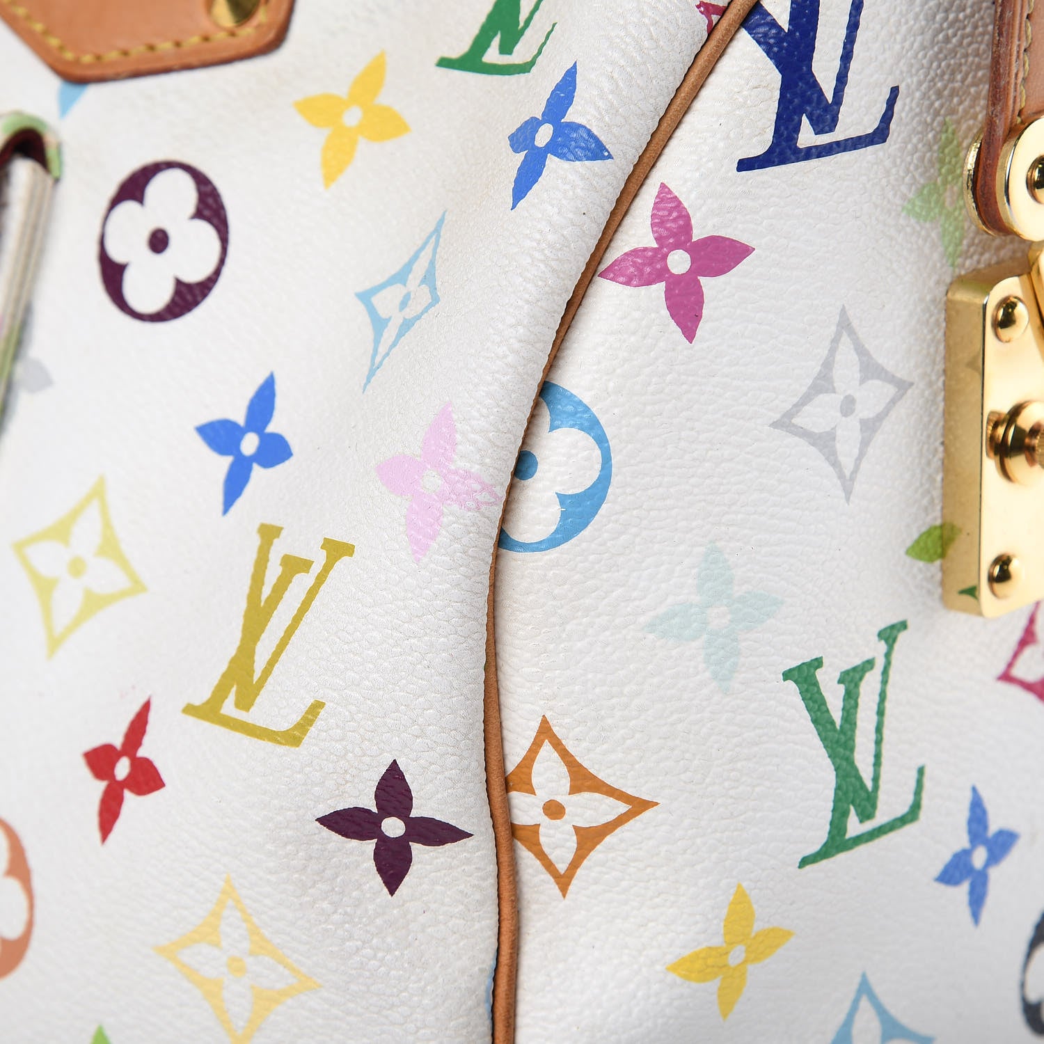 Louis Vuitton Monogram Multicolor Speedy 30 White 9 of 18