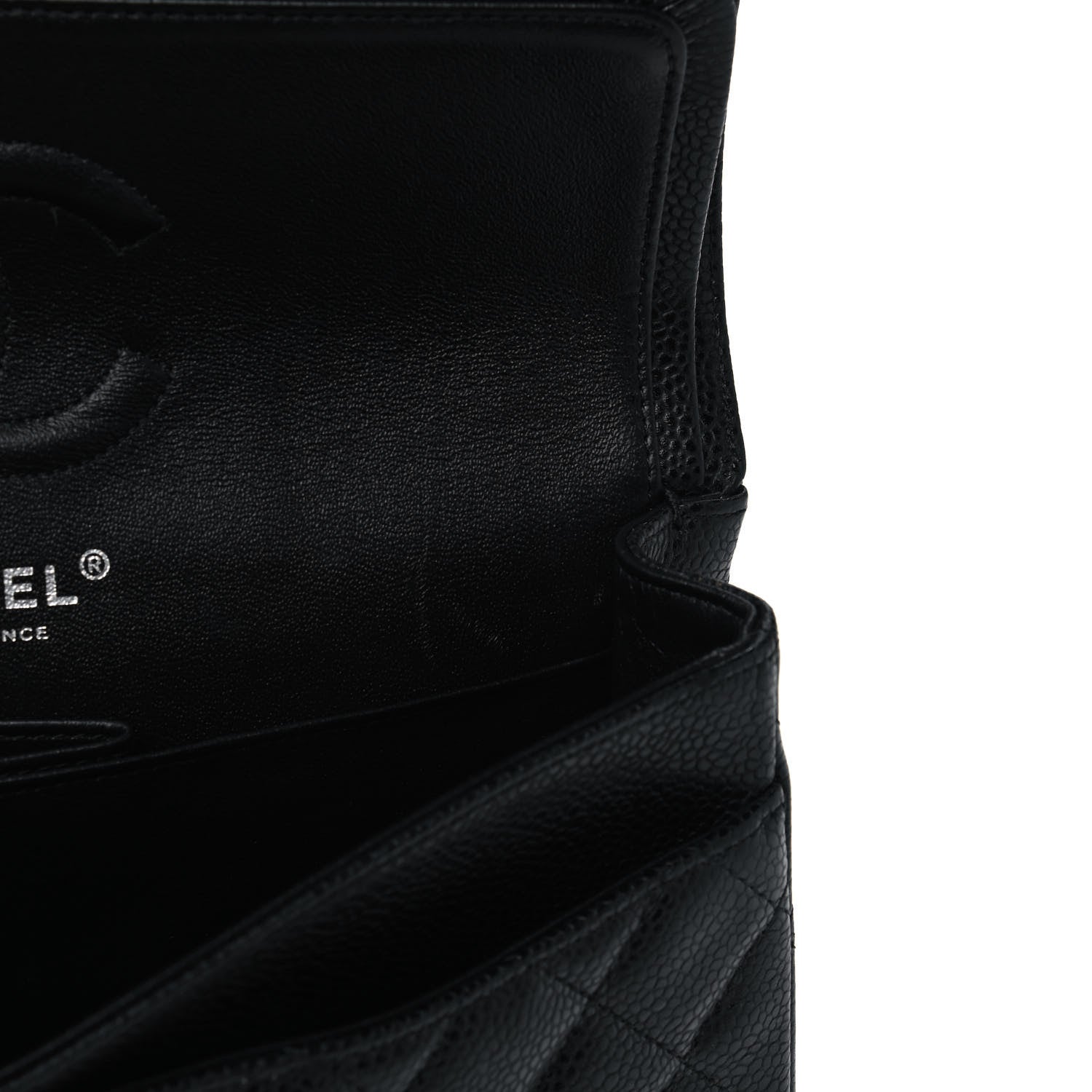 Chanel Caviar Quilted Small Double Flap Black 5 of 5