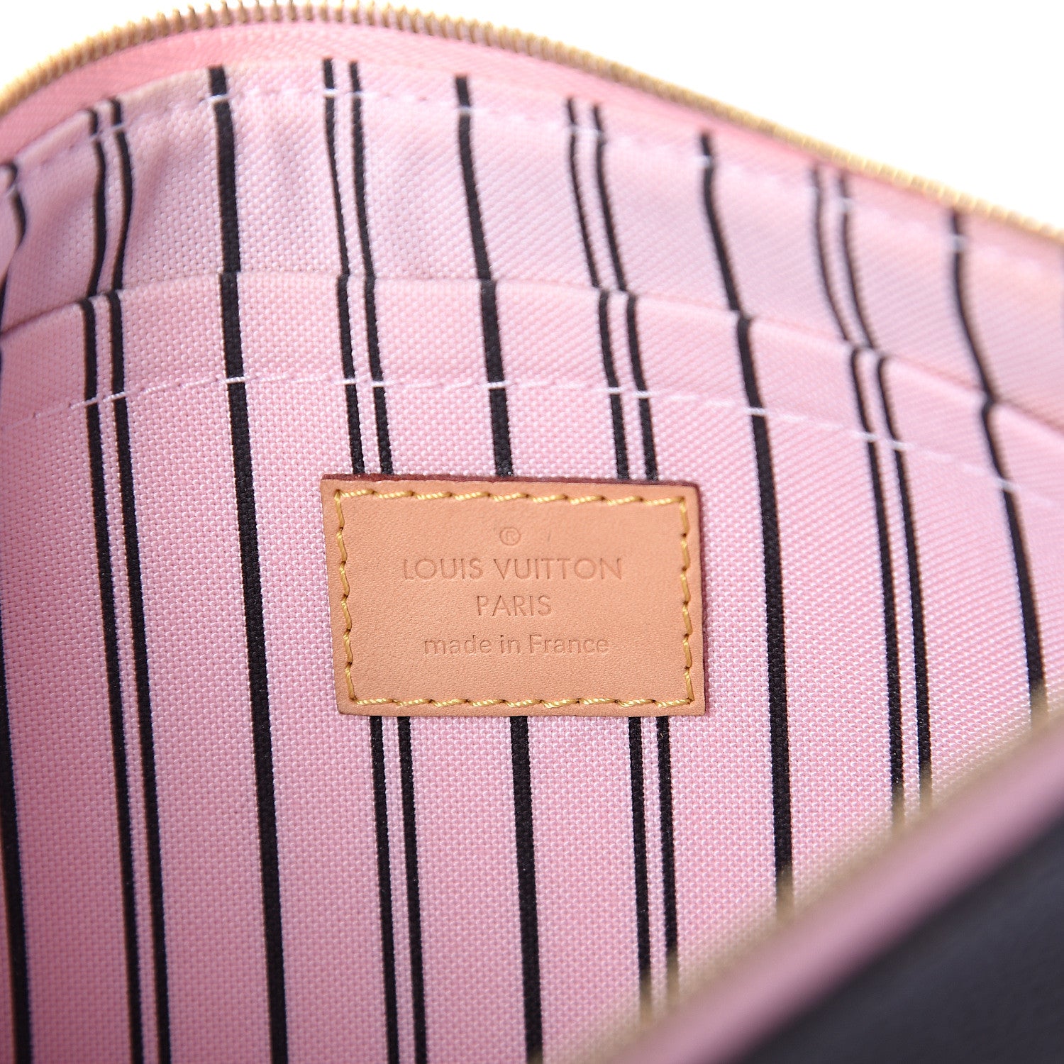 Louis Vuitton Monogram Neverfull MM GM Pochette Rose Ballerine 5 of 5