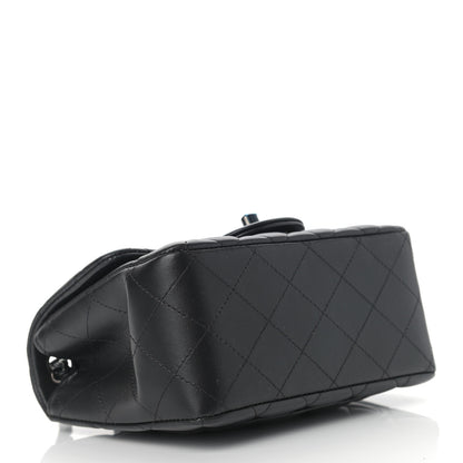 Chanel Lambskin Quilted Mini Square Flap So Black 4 of 11