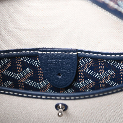 Goyard Goyardine Artois PM Navy 6 of 9