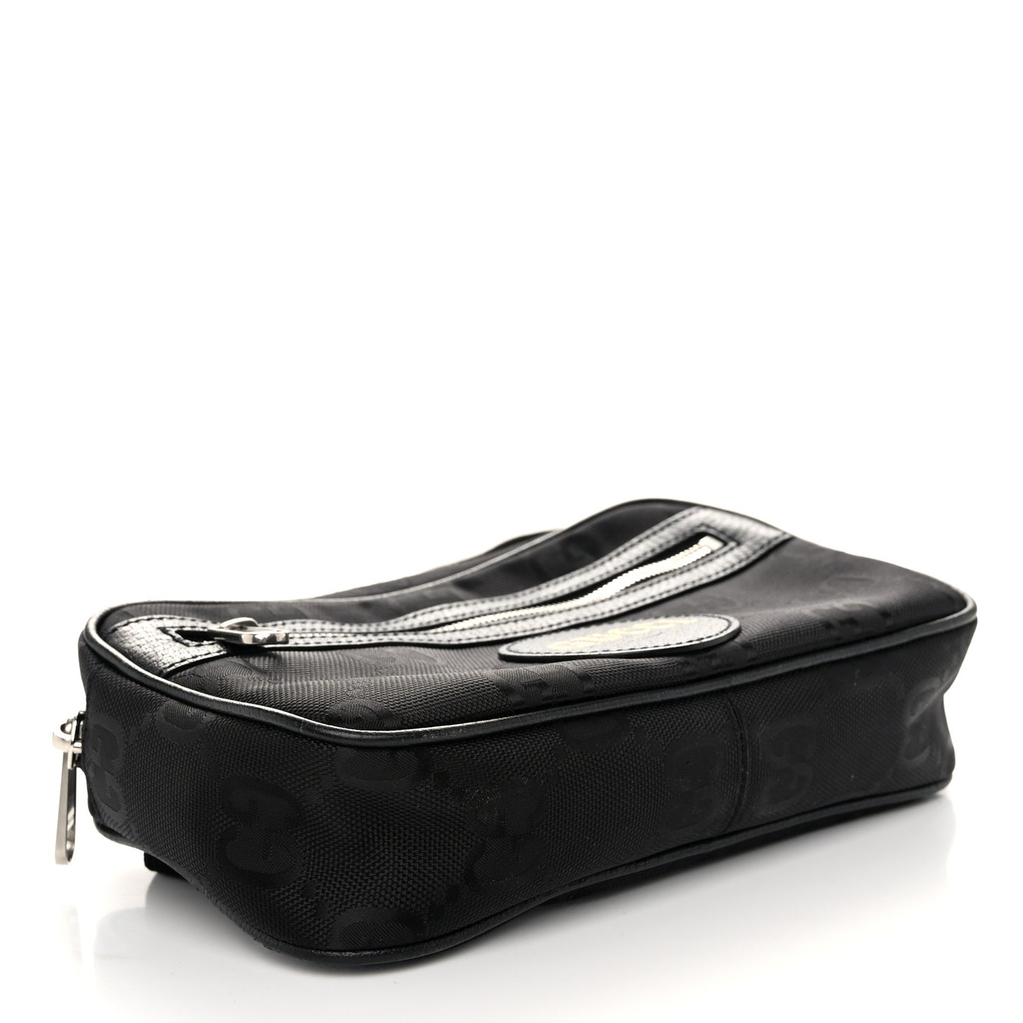 Econyl Nylon Monogram Off The Grid Belt Bag Black