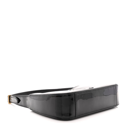 Saint Laurent Patent Le 5 A 7 Hobo Black 4 of 13