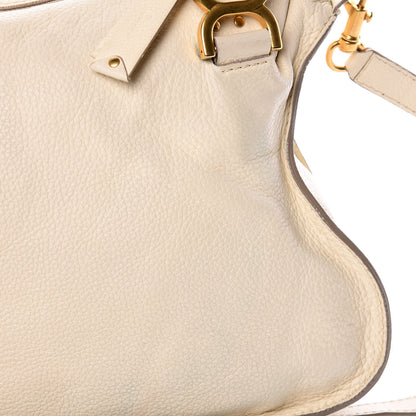 Chloe Calfskin Medium Marcie Satchel Cream 15 of 18
