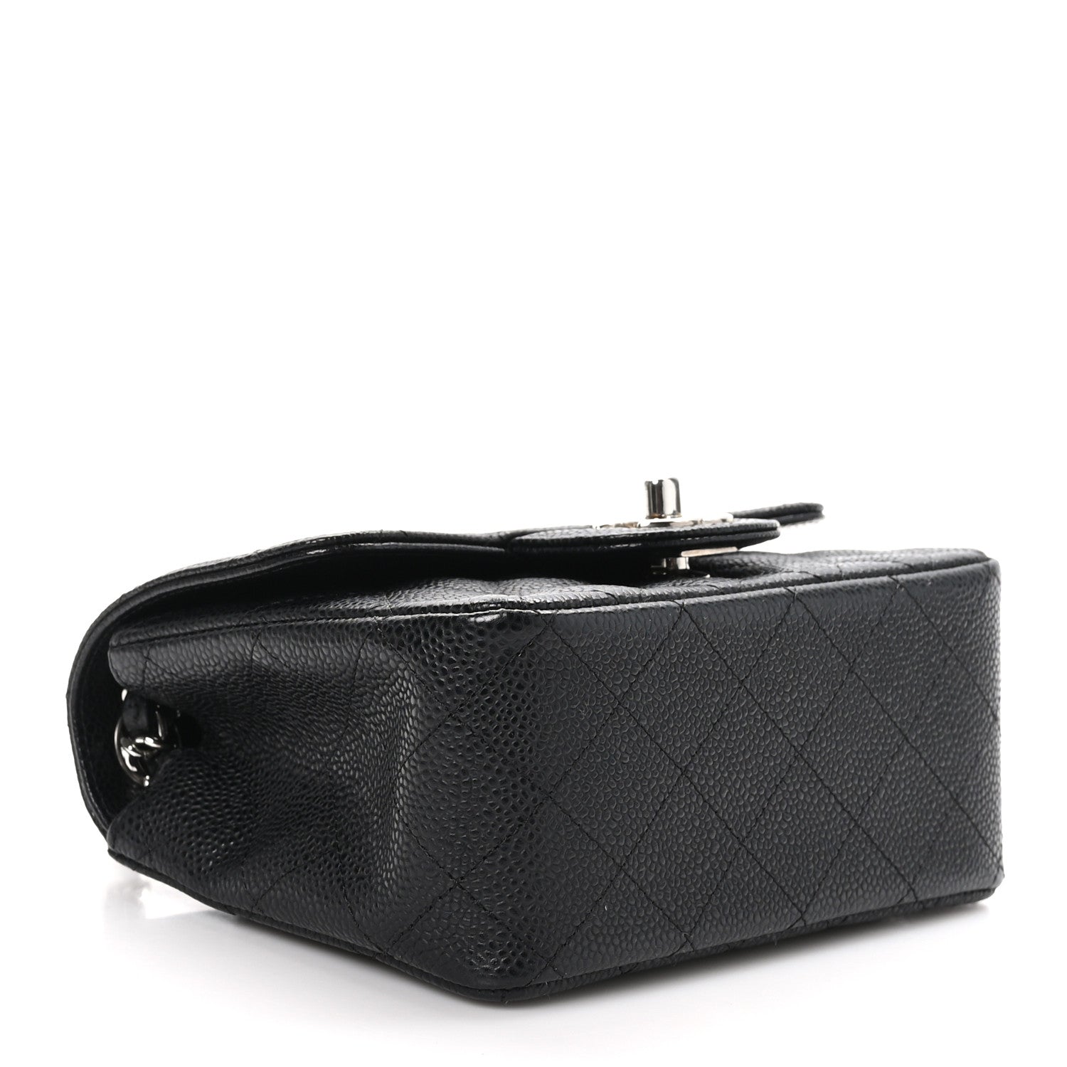 Chanel Caviar Quilted Mini Square Flap Black 4 of 10