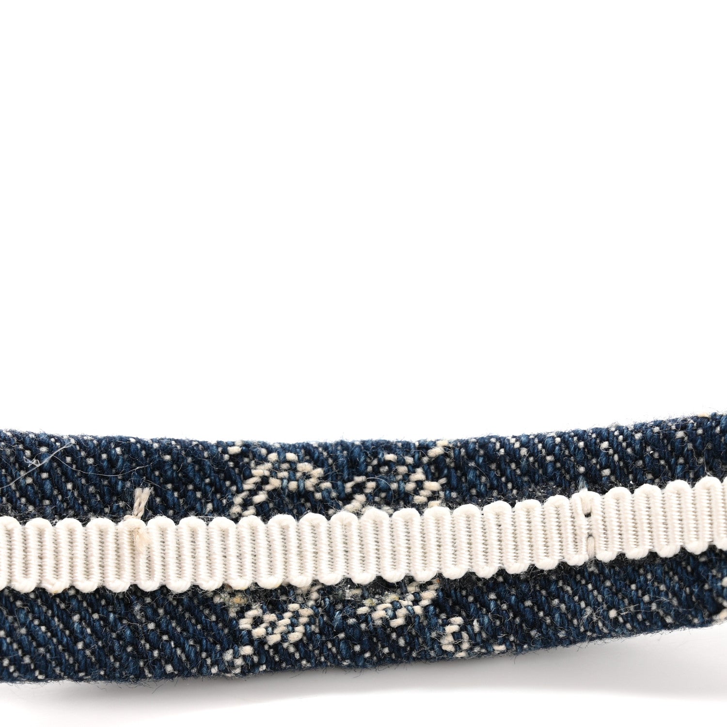 Gucci Denim Monogram Headband Blue 6 of 6