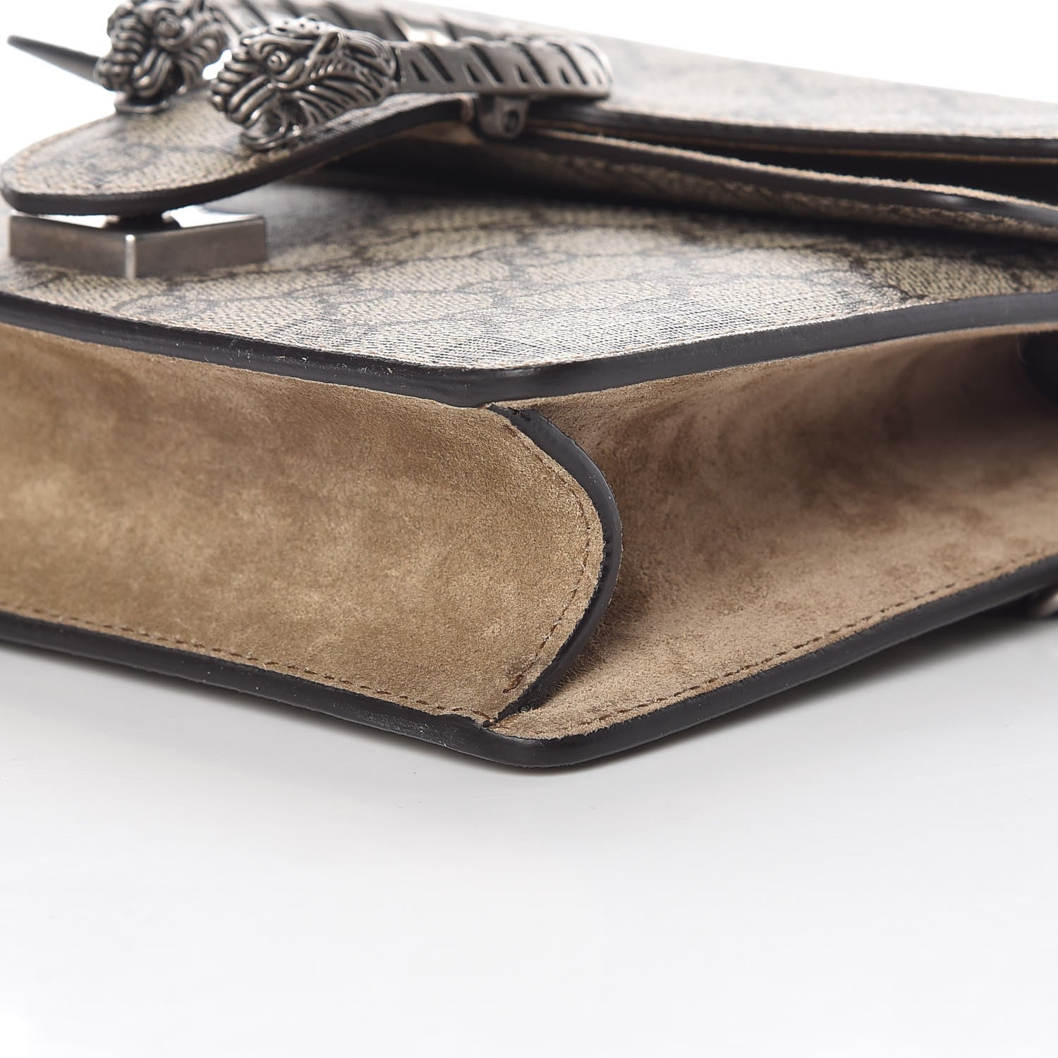 Gucci GG Supreme Monogram Mini Dionysus Shoulder Bag Taupe 12 of 12