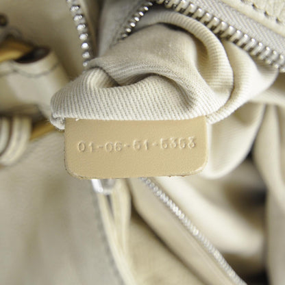 Chloe Leather Paddington Satchel Ivory 9 of 9