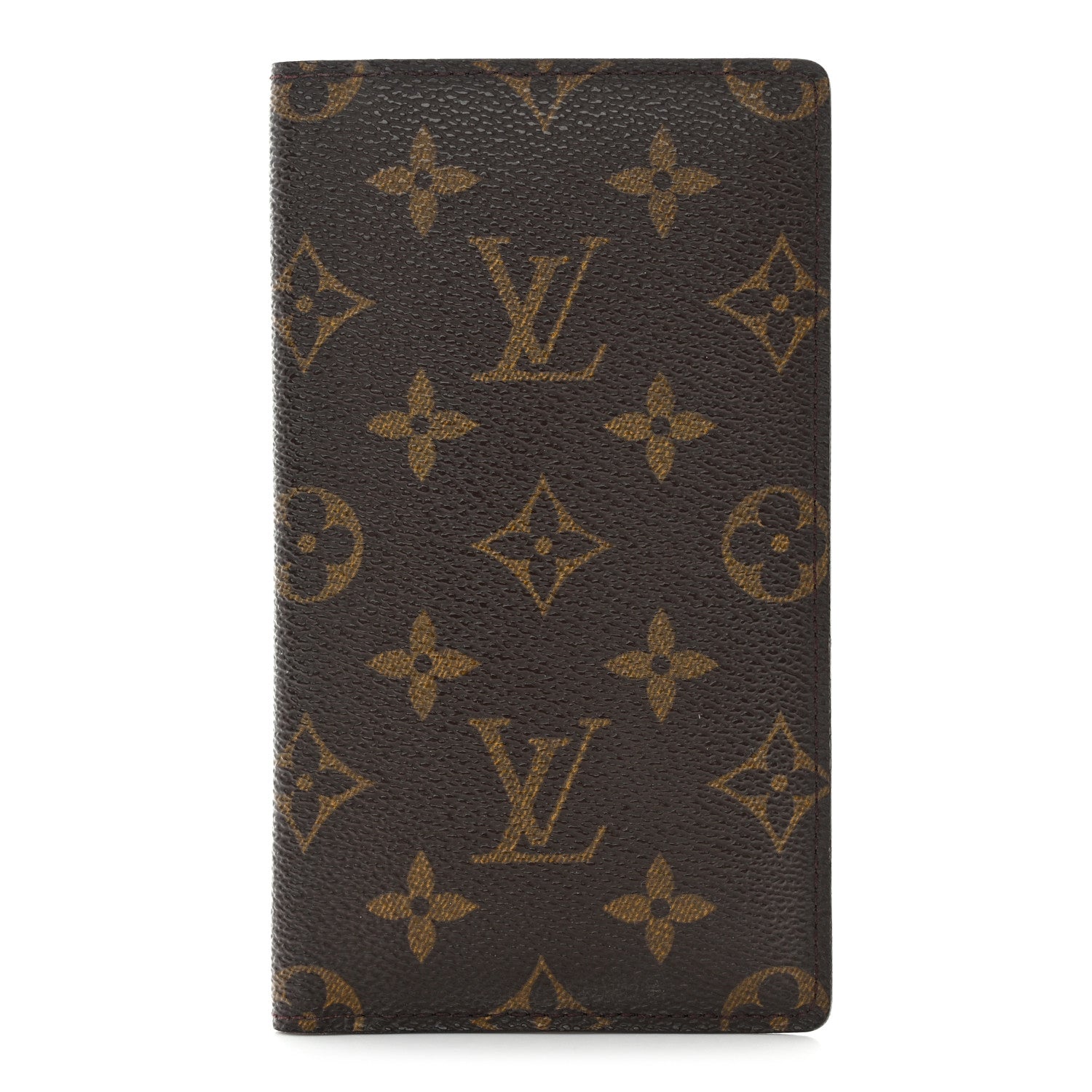 Louis Vuitton Monogram Checkbook Holder Case Wallet 1 of 10
