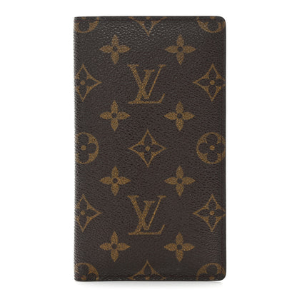 Louis Vuitton Monogram Checkbook Holder Case Wallet 1 of 10