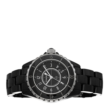 Chanel Stainless Steel Ceramic 33mm J12 Quartz Watch Black 2 of 5