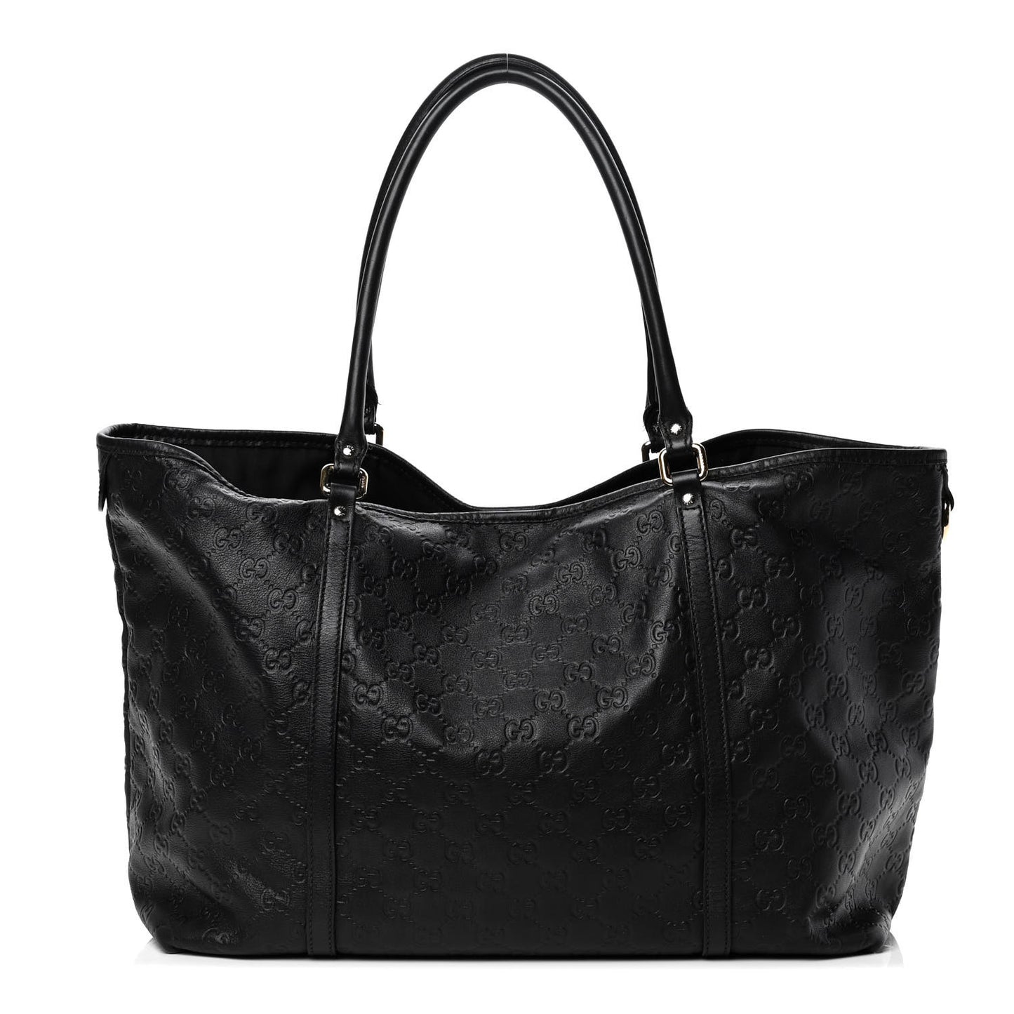 Guccissima Large Joy Tote Black