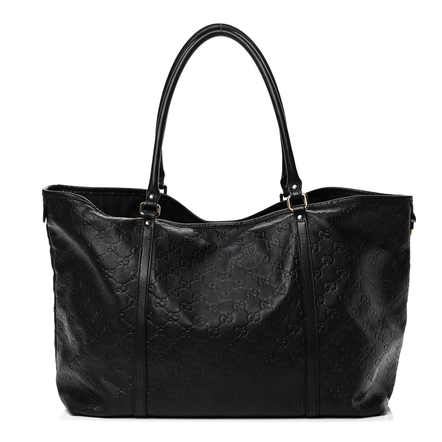 Gucci Guccissima Large Joy Tote Black 1 of 15
