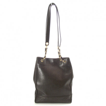 Chanel Caviar Shoulder Bag Brown 3 of 11