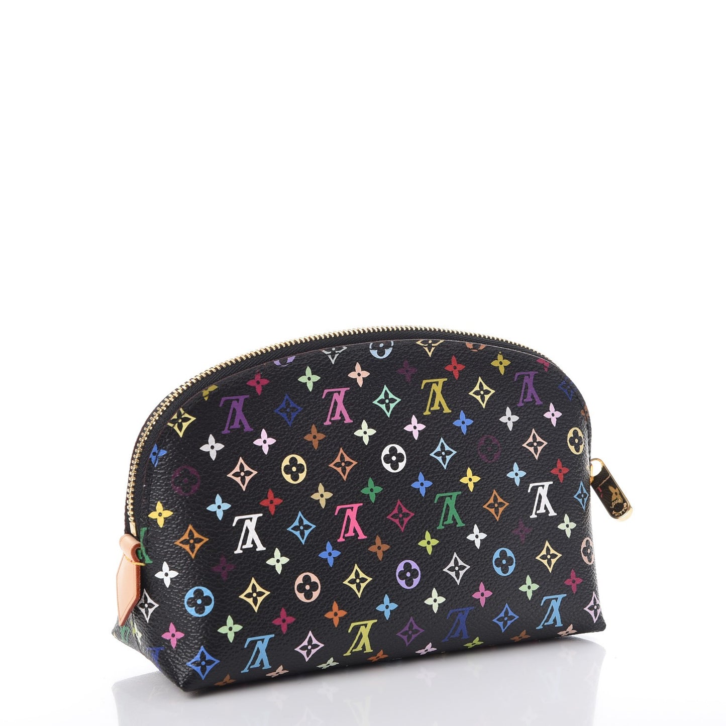 Monogram Multicolor Cosmetic Pouch Black Grenade