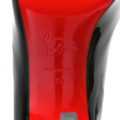 Christian Louboutin Patent Fifille 100 Pumps 39 Black 7 of 10