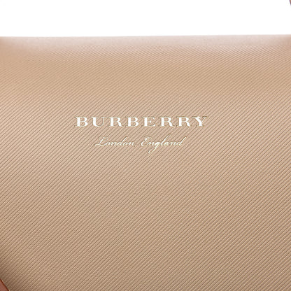 Burberry Trench Calfskin Medium DK88 Top Handle Bag Honey Limestone 11 of 13