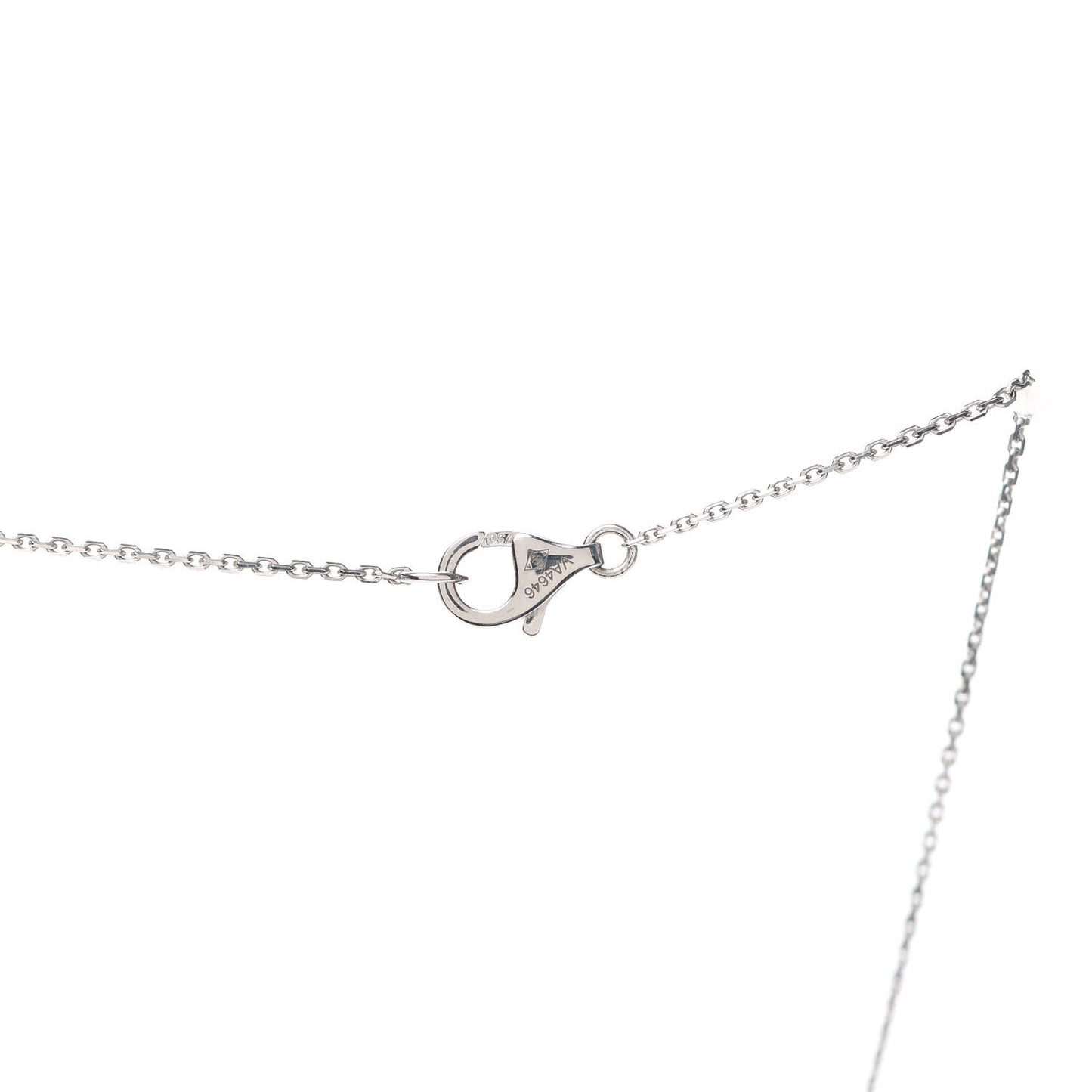 18K White Gold Diamond Caresse D'Orchidees Par Cartier Necklace