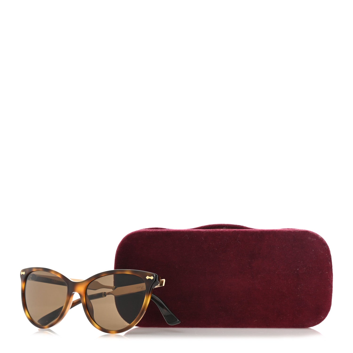Gucci Cat Eye Sunglasses GG3818 Tortoise 8 of 8