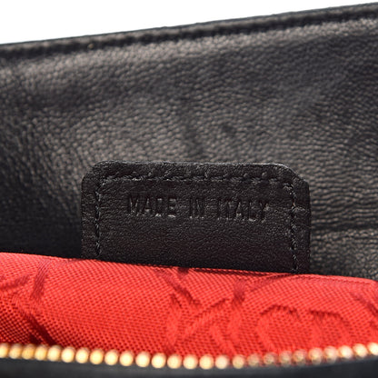 Christian Dior Lambskin Cannage Medium Lady Dior Black 7 of 22