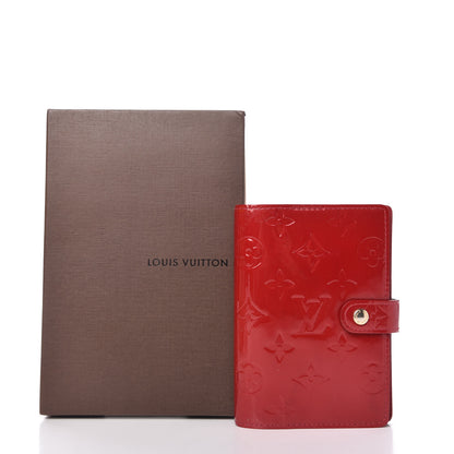 Louis Vuitton Vernis Small Ring Agenda Cover Pomme D'Amour 9 of 10