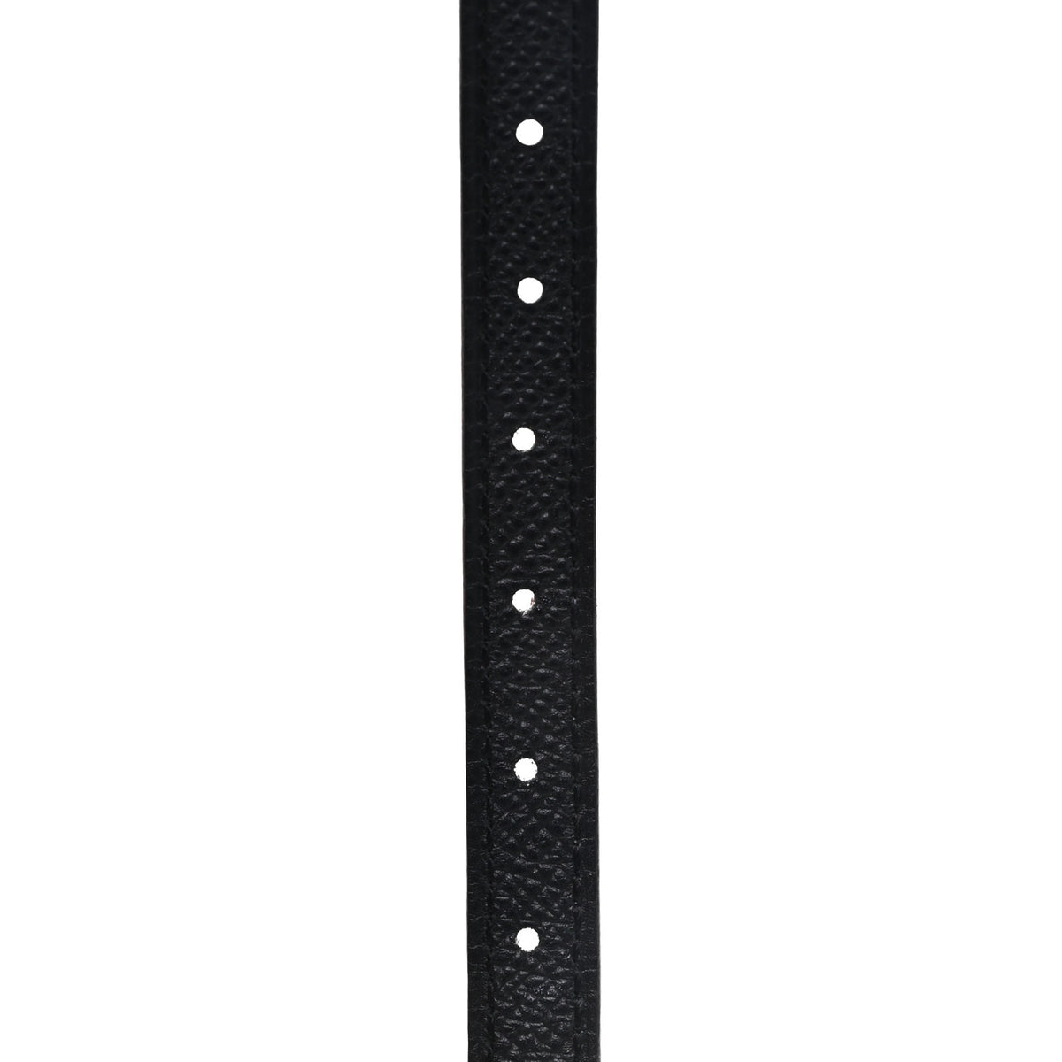 Hermes Swift Epsom Lacquered Metal 13mm Au Carre Double H Belt 85 34 Craie Black 4 of 5
