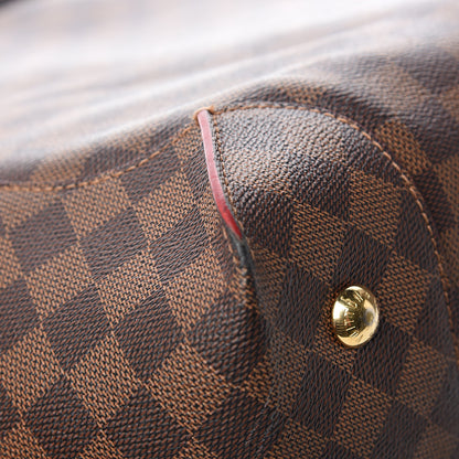 Louis Vuitton Damier Ebene Caissa Hobo Cherry 11 of 15