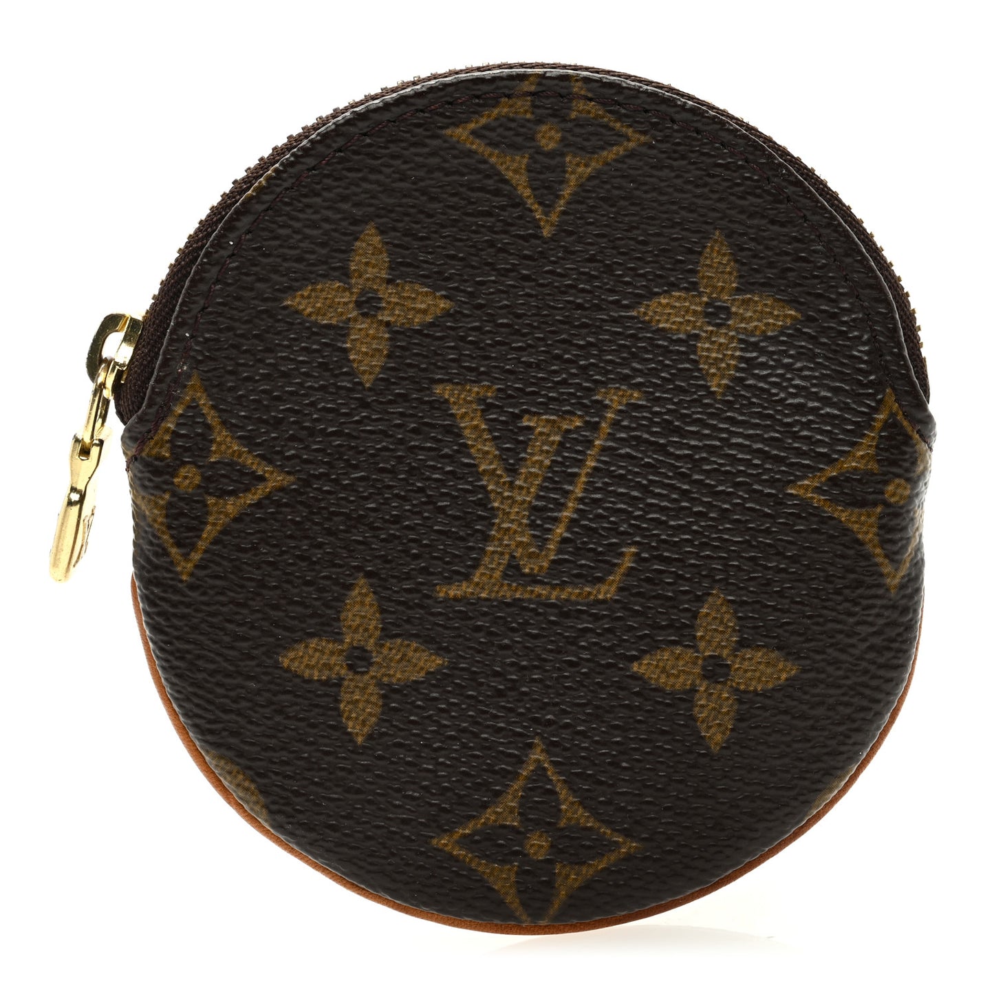 Monogram Round Coin Purse