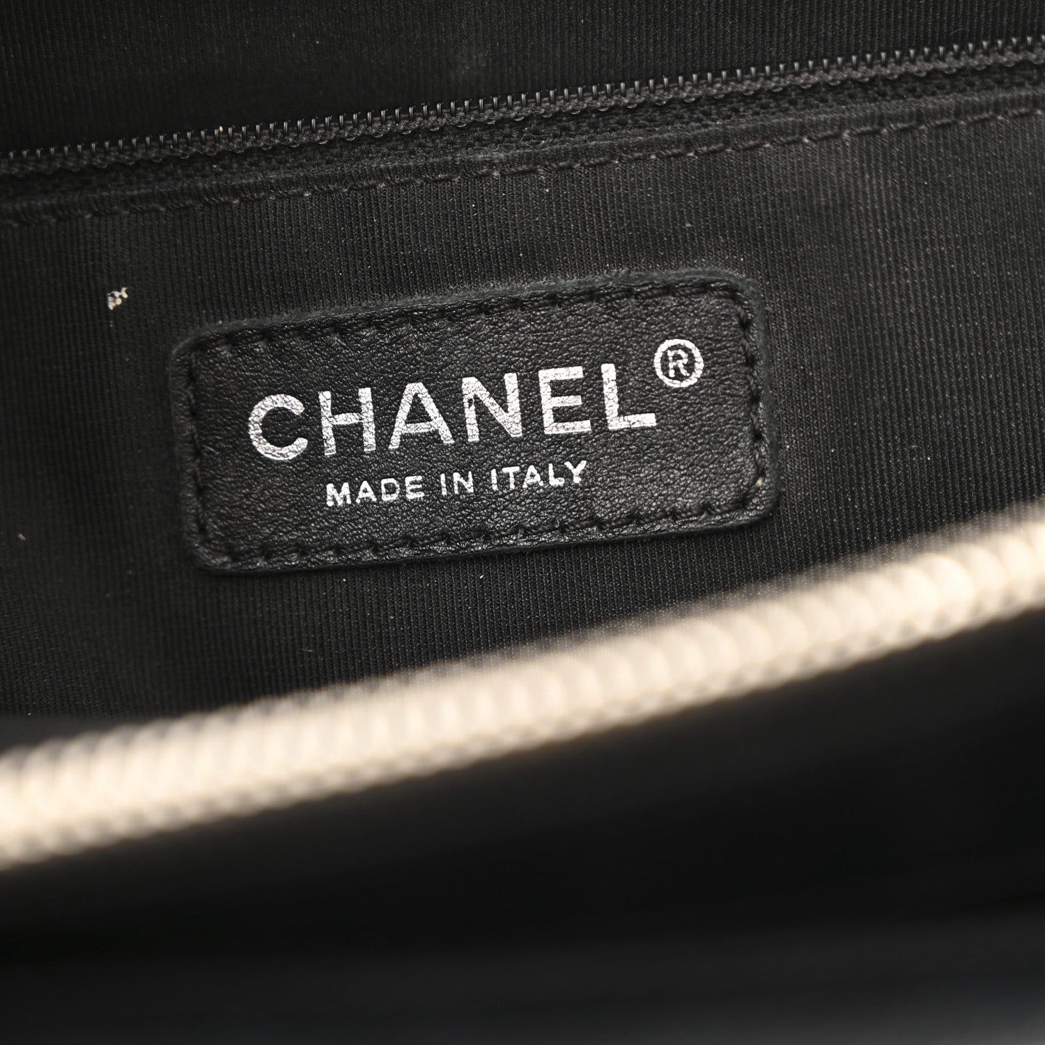 Chanel Caviar Quilted Grand Shopping Tote GST Black 7 of 15