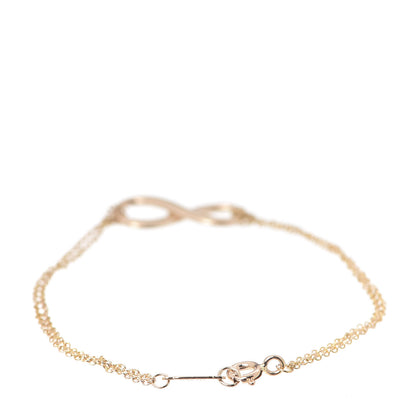 Tiffany 18K Rose Gold Infinity Bracelet 3 of 6