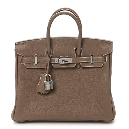 Hermes Togo Birkin 25 Etoupe 1 of 10