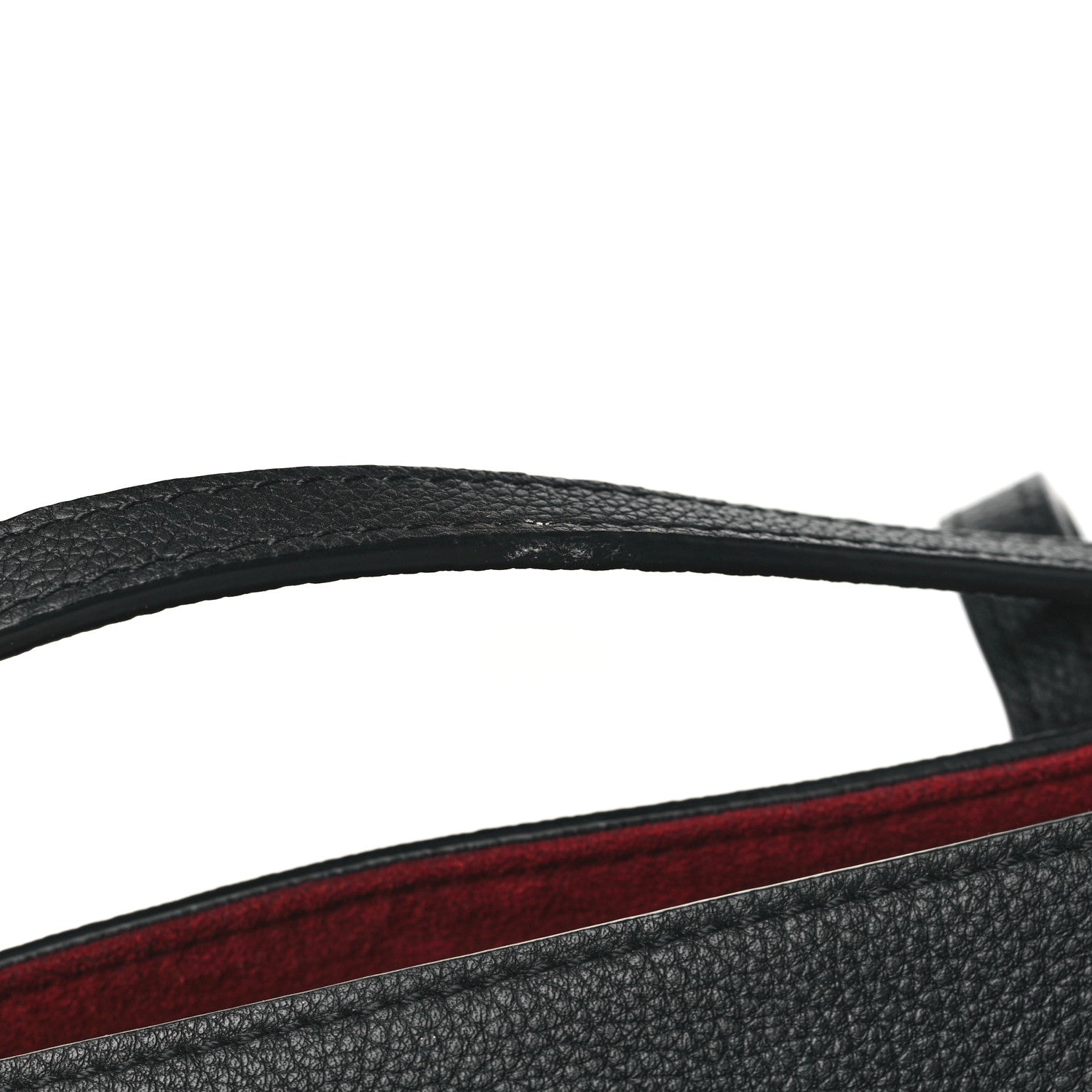 Louis Vuitton Grained Calfskin Lockme Shopper Black 10 of 10
