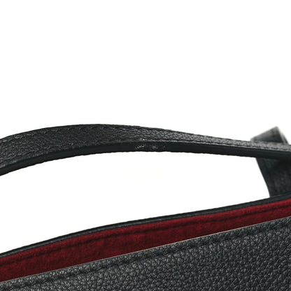 Louis Vuitton Grained Calfskin Lockme Shopper Black 10 of 10
