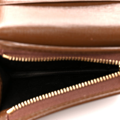 Gucci GG Supreme Monogram Horsebit 1955 Card Case Wallet Beige Ebony Brown Sugar 6 of 12