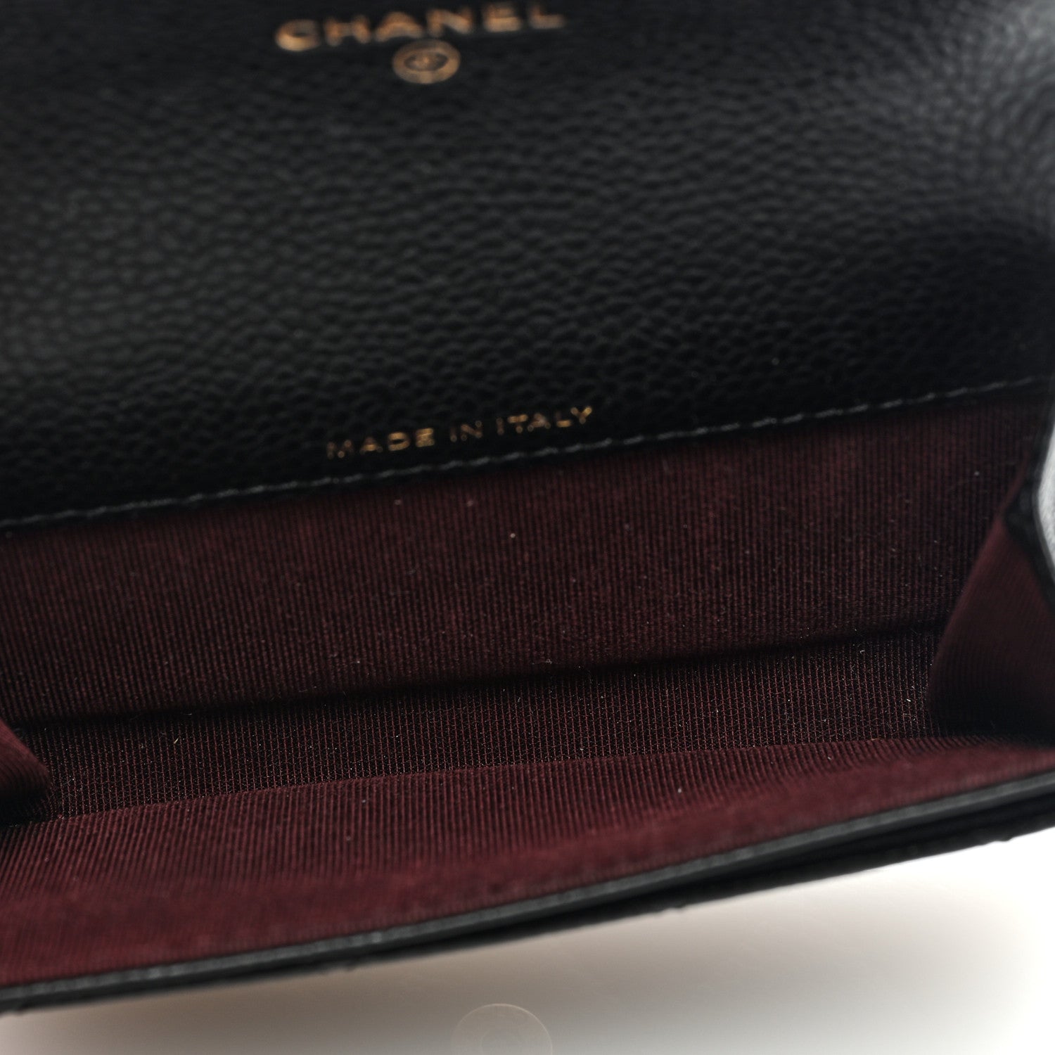 Chanel Caviar Quilted Flap Card Holder Black 5 of 8