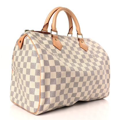 Louis Vuitton Damier Azur Speedy 30 3 of 9