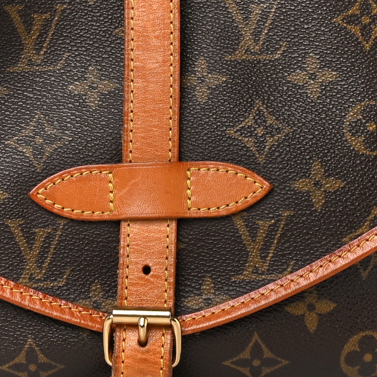 Louis Vuitton Monogram Saumur 30 9 of 12