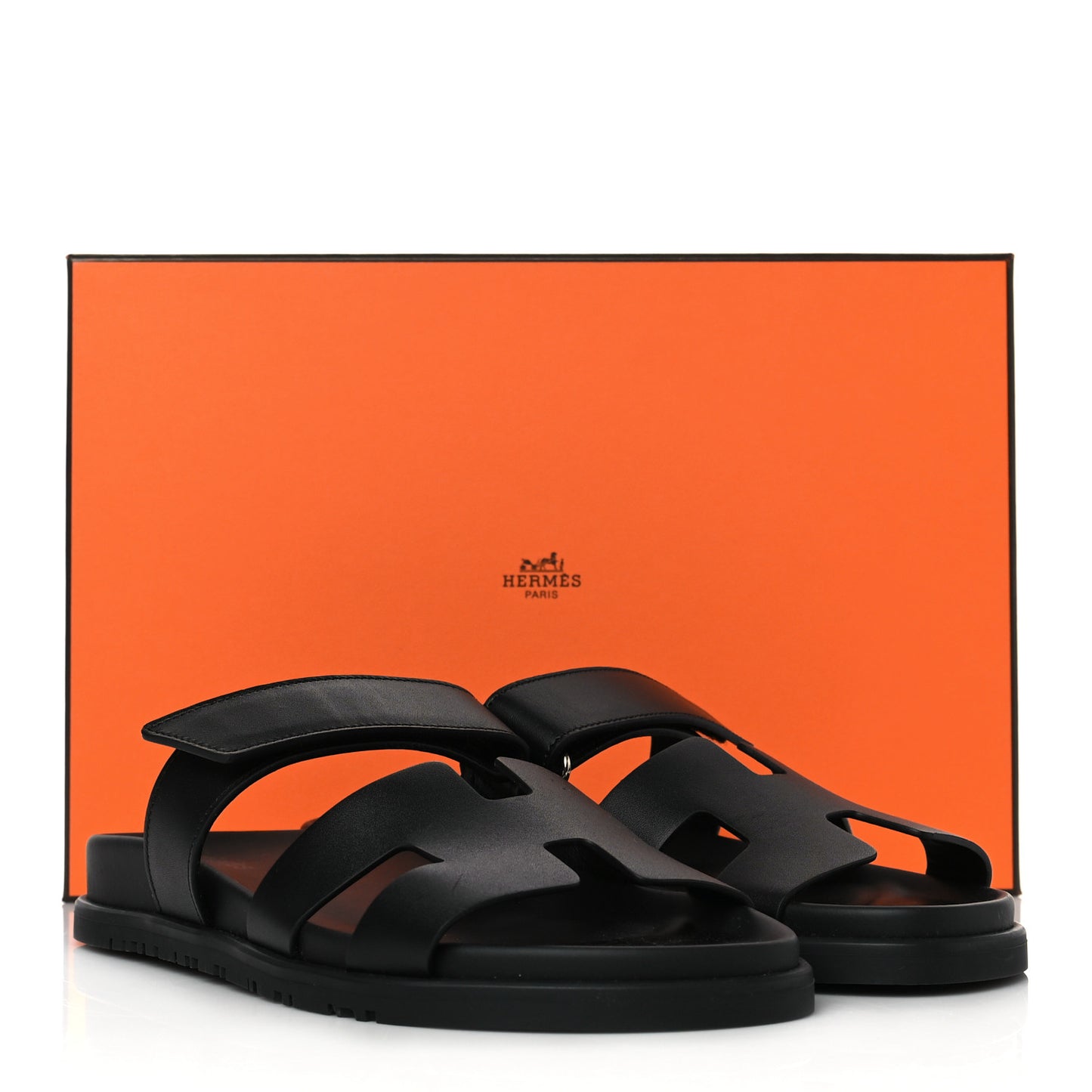 Calfskin Womens Chypre Sandals 38 Black