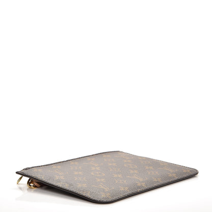 Louis Vuitton Monogram Neverfull MM GM Pochette Fuchsia 4 of 6