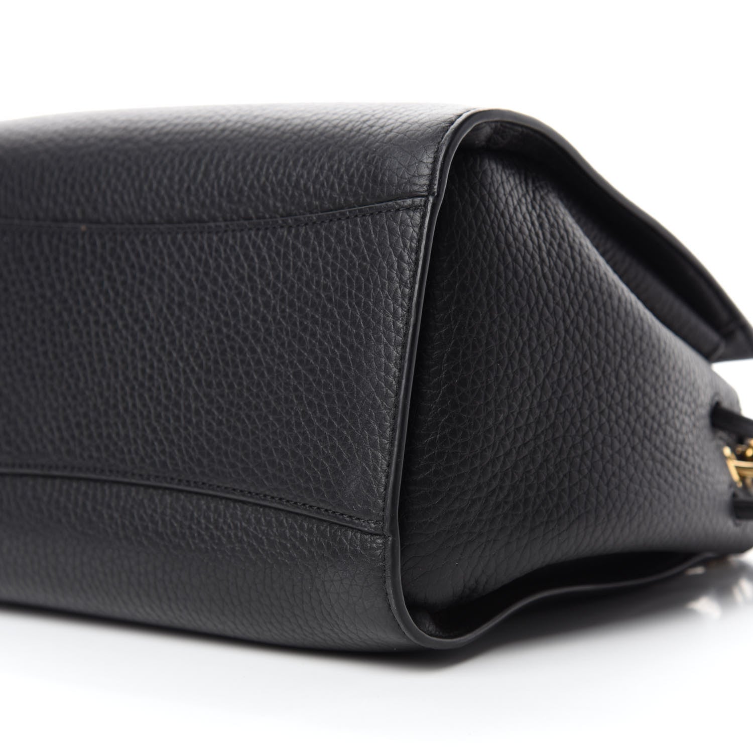 Mulberry Heavy Grain Small Iris Tote Black 7 of 9