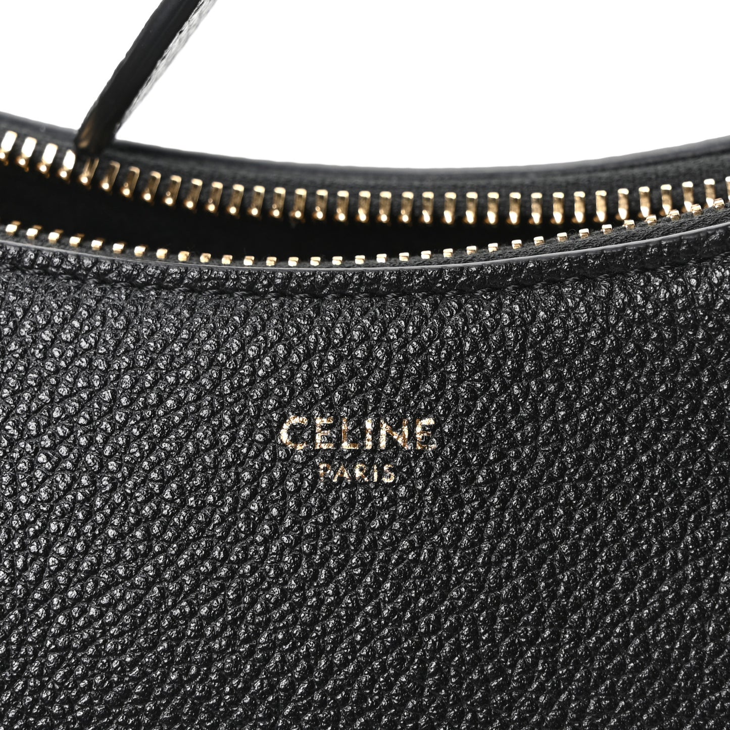Supple Grained Calfskin Teen Lulu Shoulder Bag Black