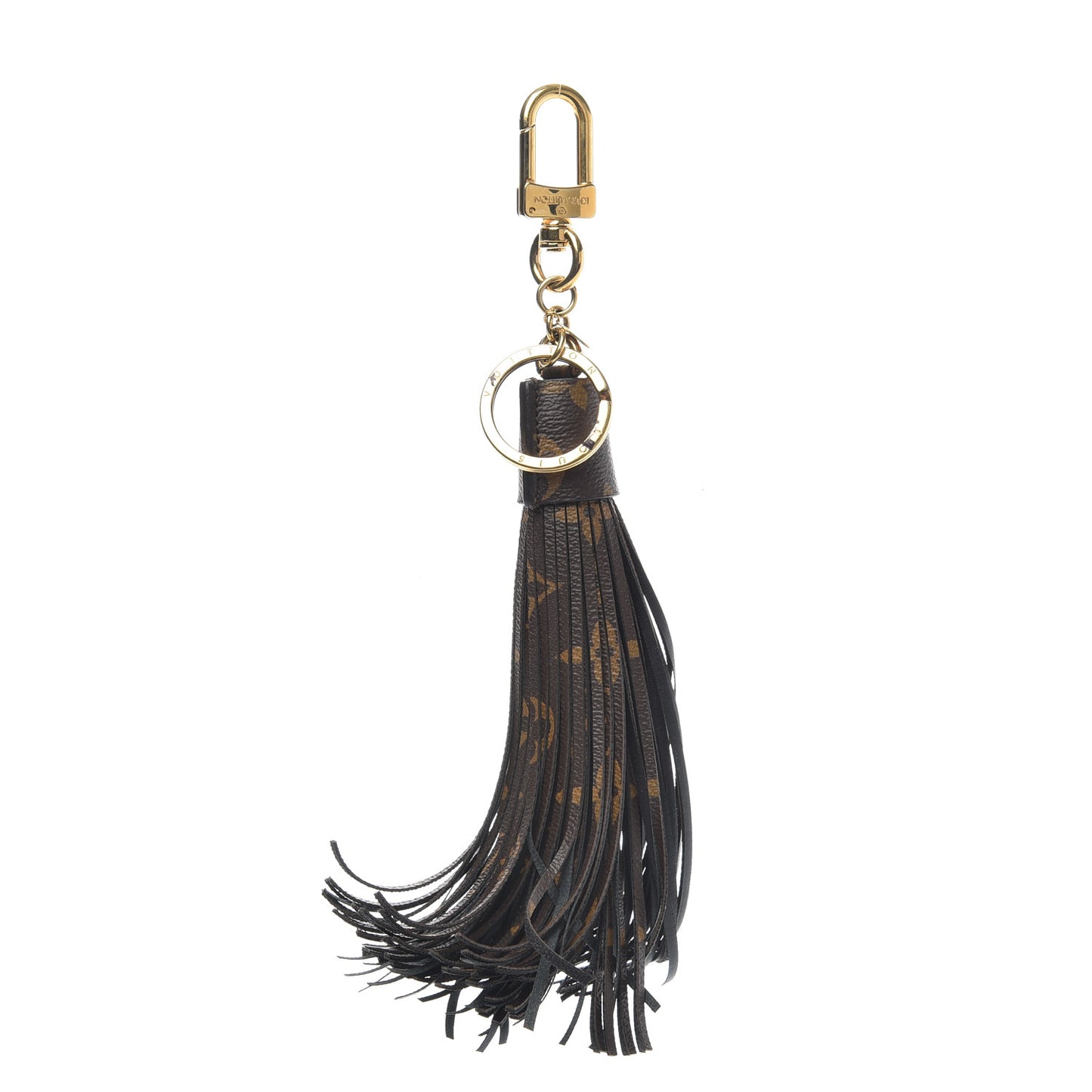 Monogram Tassel Bag Charm