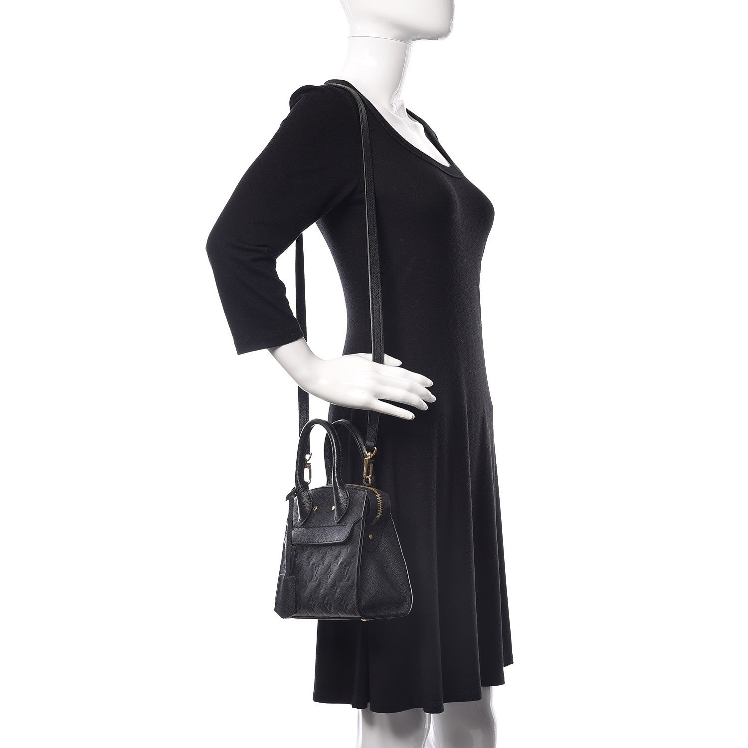 Louis Vuitton Empreinte Mini Pont-Neuf Black 2 of 8