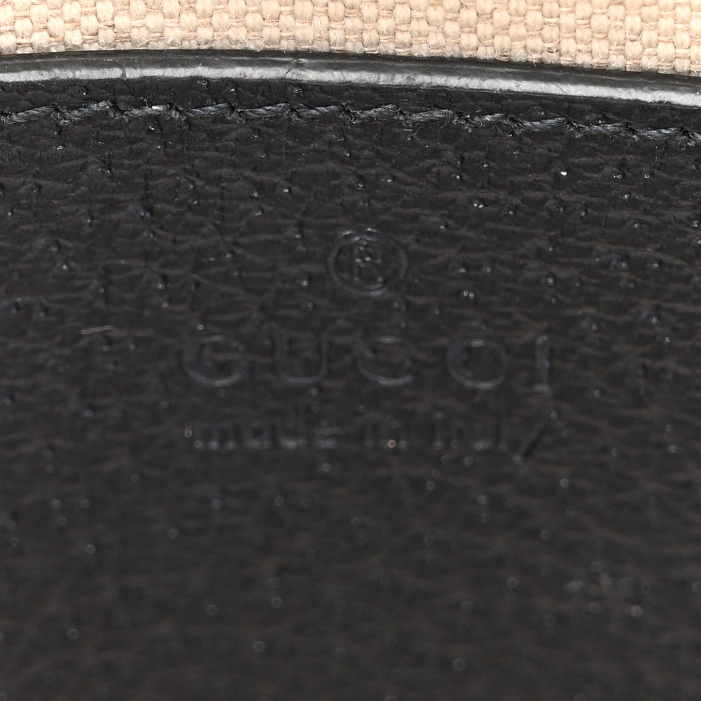 GG Supreme Monogram Textured Dollar Calfskin Web Small Ophidia Dome Shoulder Bag Beige Blue