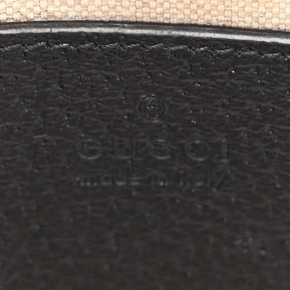 Gucci GG Supreme Monogram Textured Dollar Calfskin Web Small Ophidia Dome Shoulder Bag Beige Blue 6 of 12