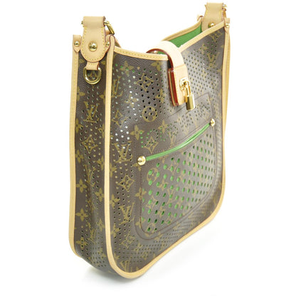 Louis Vuitton Monogram Perforated Musette Green 3 of 9