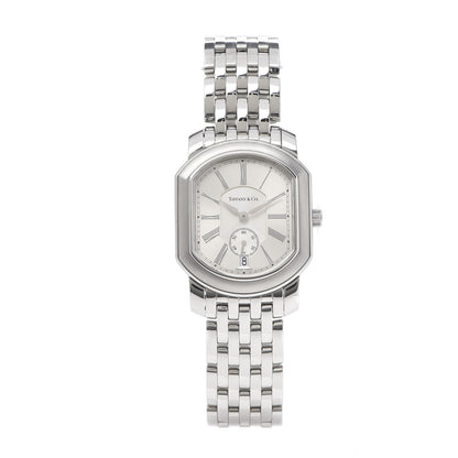 Tiffany Stainless Steel 32mm Mark Coupe Resonator Quartz Watch 1 of 6