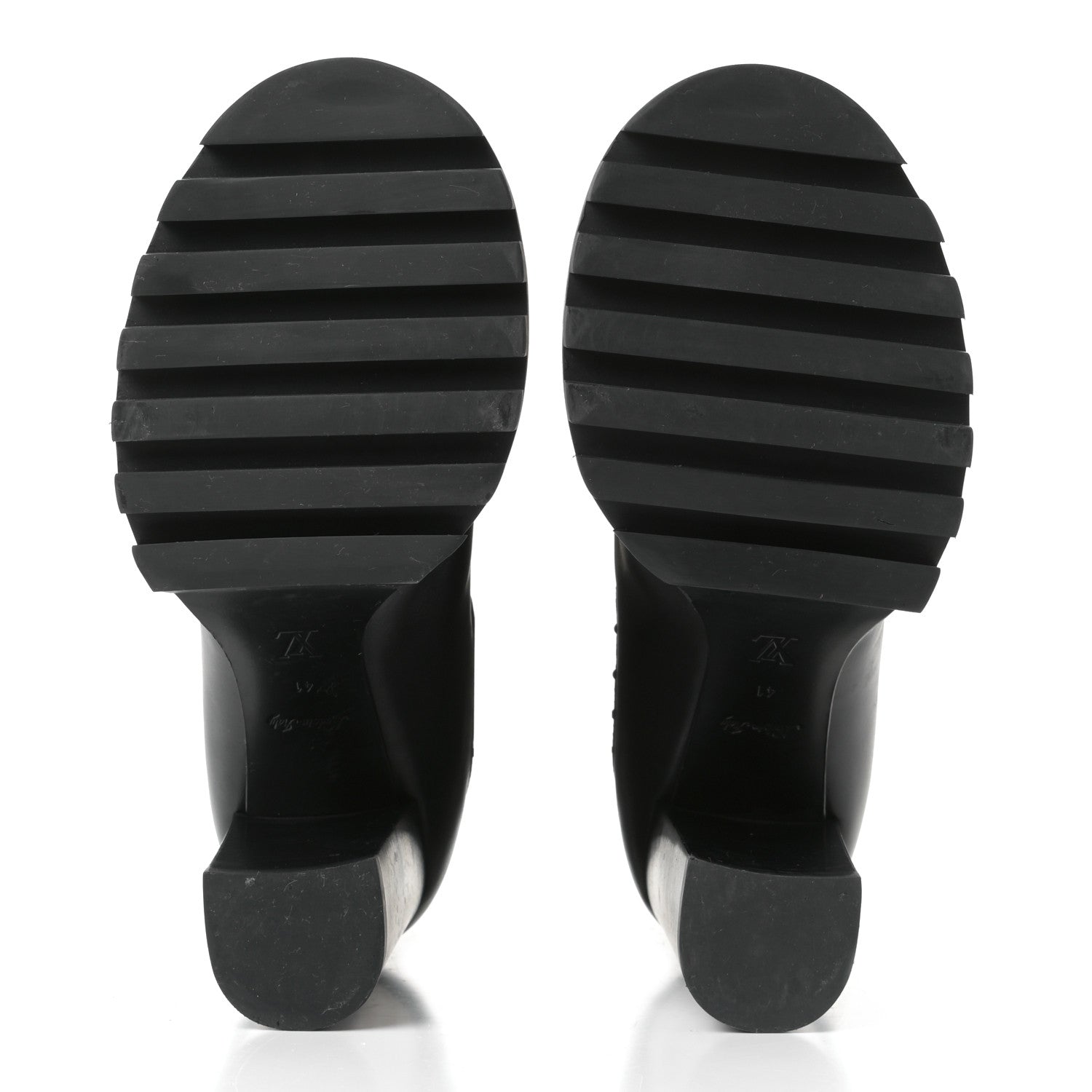 Louis Vuitton Calfskin Rockabilly Chelsea Ankle Boots 41 Black 4 of 6