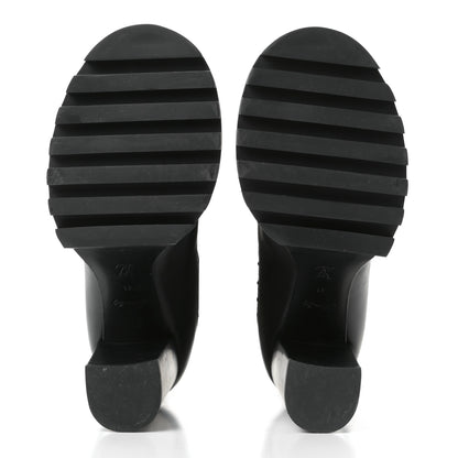 Louis Vuitton Calfskin Rockabilly Chelsea Ankle Boots 41 Black 4 of 6