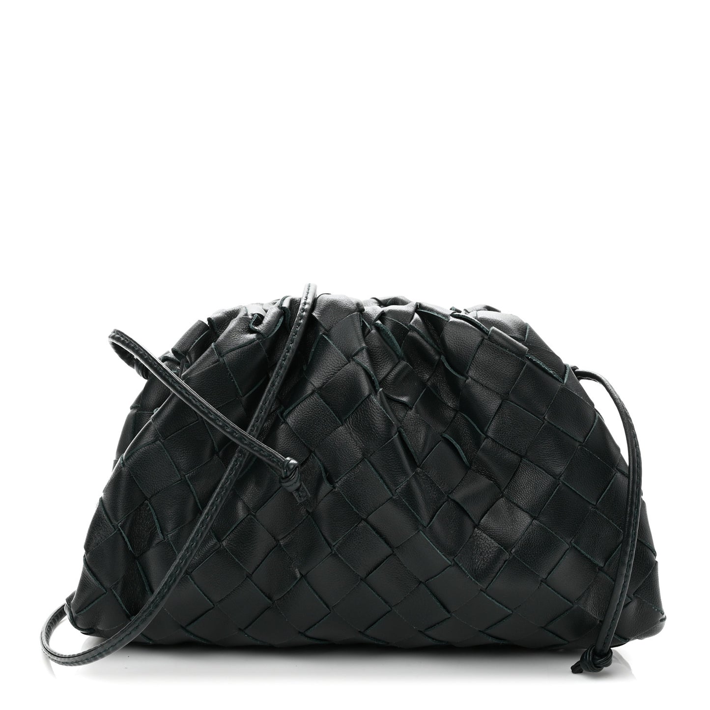 Nappa Intrecciato The Mini Pouch Raintree